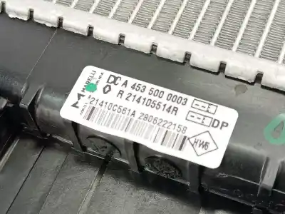 Second-hand car spare part water radiator for renault twingo iii (bcm_, bca_) z.e: (bca1) oem iam references 214105514r