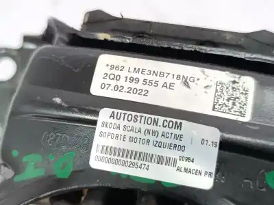 Second-hand car spare part left engine support for skoda scala (nw) active oem iam references 2q0199555ae