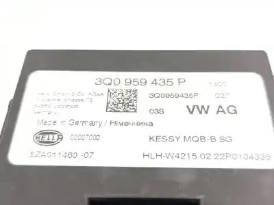 Second-hand car spare part electronic module for skoda scala (nw) active oem iam references 3q0959435p  