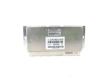 Second-hand car spare part electronic module for clase c clase m w164 320 cdi 4m edition 10 oem iam references a2515452132