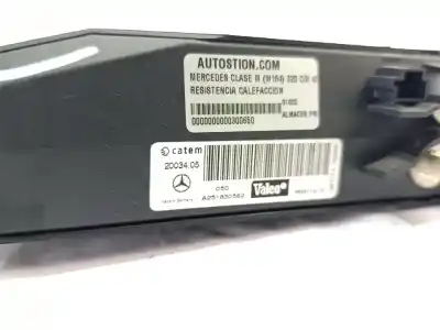 Автозапчастина б/у стійкість на нагревання для clase c clase m w164 320 cdi 4m edition 10 посилання на oem iam a251830562  