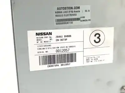 Second-hand car spare part electronic module for nissan juke (f15) acenta oem iam references 284a1bv80b  