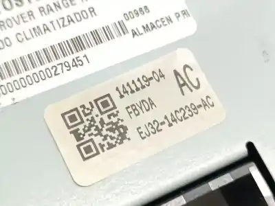 Peça sobressalente para automóvel em segunda mão comando de sofagem (chauffage / ar condicionado) por land rover range rover evoque evoque referências oem iam ej3214c239ac  
