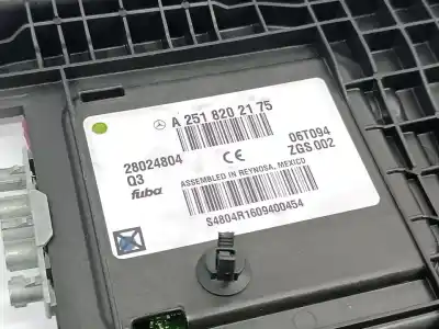 Second-hand car spare part antenna for clase c clase m w164 320 cdi 4m edition 10 oem iam references a2518202175