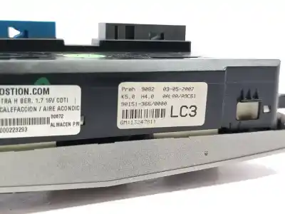 Автозапчастина б/у клімат-контроль для opel astra gtc 1.7 16v cdti посилання на oem iam 13247811  