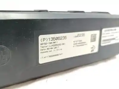 Second-hand car spare part electronic module for corsa mokka x 120 aniversario start stop oem iam references 13506235  