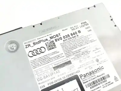 Автозапчасти б/у аудиосистема / радио cd за q7 a3 8v ambiente ссылки oem iam 8v0035840b  