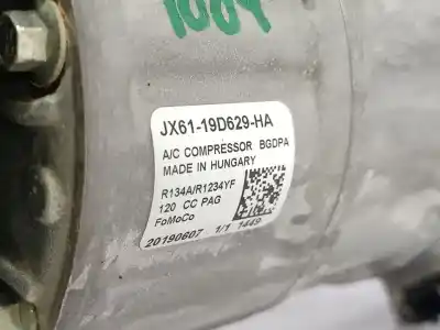Peça sobressalente para automóvel em segunda mão compressor de ar condicionado a/a a/c por ford focus vignale referências oem iam jx6119d629ha  