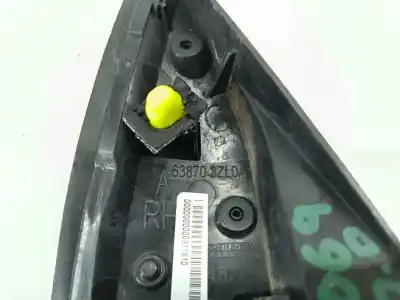 Second-hand car spare part decorative moulding for nissan pulsar fastback (c13) 1.2 dig-t oem iam references 638703zl0a