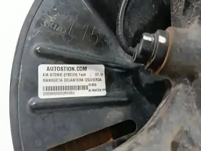 Peça sobressalente para automóvel em segunda mão manga de eixo dianteira esquerda por kia stonic (ybcuv) tech referências oem iam 51715h8500  