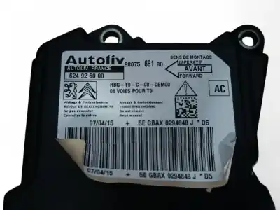 Peça sobressalente para automóvel em segunda mão kit airbag por peugeot 308 allure referências oem iam 96783105zd
