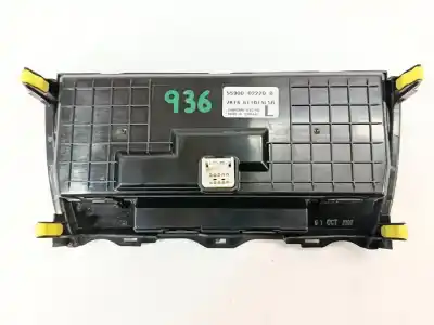 Peça sobressalente para automóvel em segunda mão comando de sofagem (chauffage / ar condicionado) por toyota auris sol referências oem iam 5590002220b  