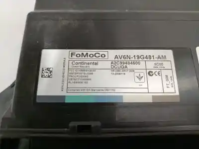 Pezzo di ricambio per auto di seconda mano modulo elettronico per ford kuga (cbs) titanium riferimenti oem iam av6n19g481am  