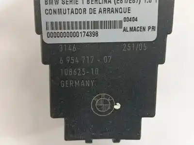 Peça sobressalente para automóvel em segunda mão comutador de ignição por bmw serie 1 berlina (e81/e87) 116i referências oem iam 6954717  