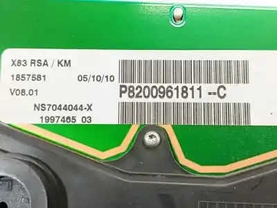 Peça sobressalente para automóvel em segunda mão quadrante por renault trafic caja cerrada (ab 4.01) 1.9 diesel referências oem iam p8200961811  