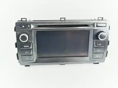 Peça sobressalente para automóvel em segunda mão sistema de áudio / rádio cd por toyota auris touring sports e18 hybrid active referências oem iam 8614002010