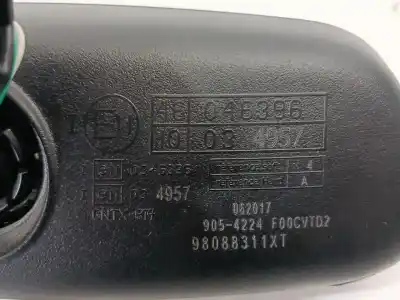 Pezzo di ricambio per auto di seconda mano SPECCHIO INTERNO per CITROEN C4 SPACETOURER (3D_)  Riferimenti OEM IAM 98088311XT  