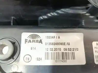 Peça sobressalente para automóvel em segunda mão farolim traseiro direito por peugeot bipper básico referências oem iam 13204f