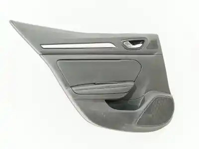 Peça sobressalente para automóvel em segunda mão forra / revestimento da porta traseira esquerda por renault megane iv berlina referências oem iam 186025712