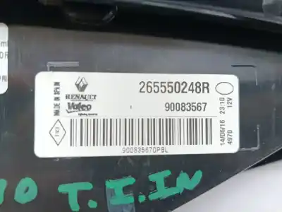 Автозапчастина б/у ВНУТРІШНІЙ ЛІВИЙ ЗАДНІЙ ЛІХАР для RENAULT MEGANE IV  Посилання на OEM IAM 265550248R  
