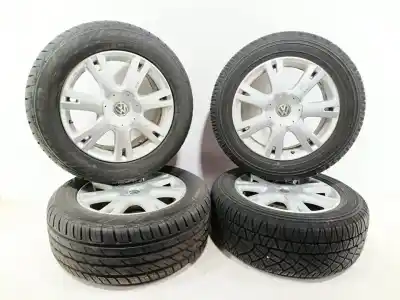 Peça sobressalente para automóvel em segunda mão Jogo De Jantes por VOLKSWAGEN TOUAREG (7LA, 7L6, 7L7) 5.0 V10 TDI Referências OEM IAM 7L6601025K  
