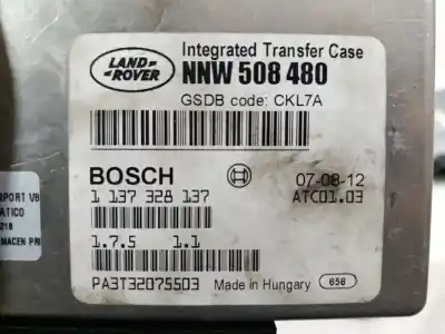Автозапчастина б/у блок управління акпп для land rover range rover sport v8 td se посилання на oem iam nnw508480  