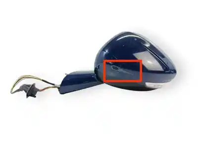 Second-hand car spare part left rearview mirror for citroen c4 picasso ii 1.6 bluehdi 120 oem iam references 96767738mx  