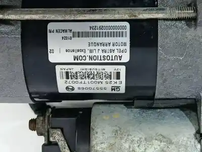 Peça sobressalente para automóvel em segunda mão motor de arranque por opel astra j lim excellence referências oem iam 55570068  