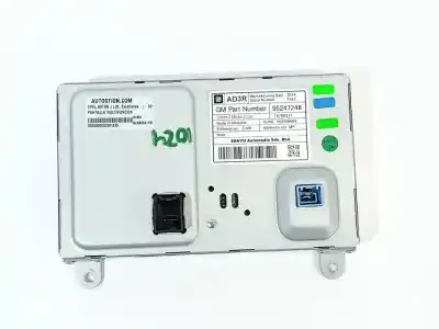 Second-hand car spare part multifunction display for opel astra j lim excellence oem iam references 95247248  