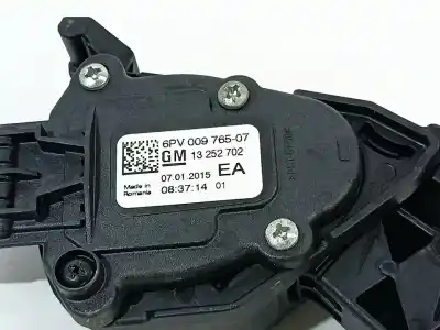 Peça sobressalente para automóvel em segunda mão pedal acelerador por opel astra j lim excellence referências oem iam 13252702  