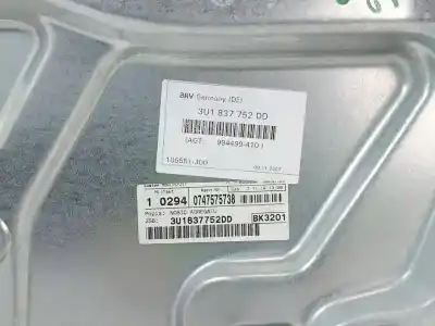 Автозапчасти б/у регулятор стекла переднего правого за skoda superb i (3u4) 1.9 tdi ссылки oem iam 3u1837752dd