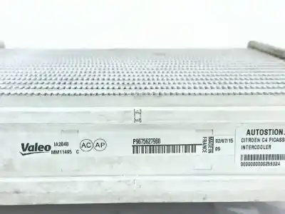 Автозапчасти б/у интеркулер за citroen c4 picasso ii 1.6 bluehdi 120 ссылки oem iam mm11495