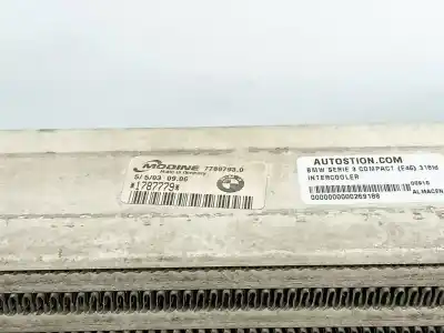 Peça sobressalente para automóvel em segunda mão intercooler por bmw serie 3 compact (e46) 316ti m sport referências oem iam 77897930  