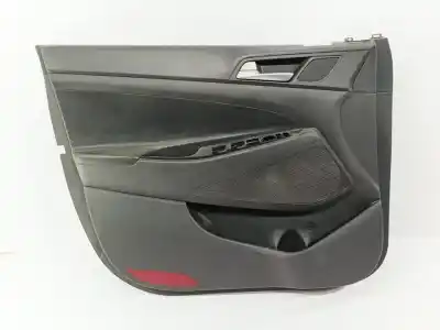 Peça sobressalente para automóvel em segunda mão forra / revestimento da porta dianteira esquerda por hyundai tucson essence bluedrive 2wd referências oem iam 82351d7000
