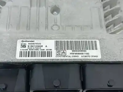 Pezzo di ricambio per auto di seconda mano CENTRALINA MOTORE per PEUGEOT 5008  Riferimenti OEM IAM 9800268980  