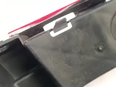 Second-hand car spare part left rear bumper bracket for seat ibiza (6j5) reference oem iam references 6j3807393