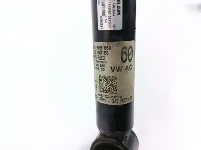 Second-hand car spare part right rear shock absorber for seat leon (5f1) 1.6 tdi oem iam references 801401000089