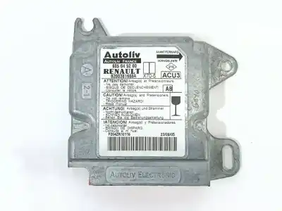 Second-hand car spare part airbag control unit for renault master ii phase 2 combi combi 3t5 l2 9pl caja cerrada techo elev. oem iam references 605045200
