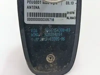Peça sobressalente para automóvel em segunda mão antena por peugeot 5008 style referências oem iam 9666154380
