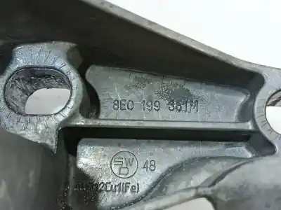 Автозапчастина б/у опора двигуна ліва для audi a4 b7 (8ec) 2.0 tdi 16v посилання на oem iam 8e0199351  
