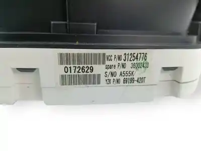 Peça sobressalente para automóvel em segunda mão quadrante por volvo c30 1.6 d referências oem iam 31254776  