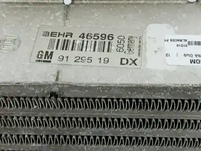 Peça sobressalente para automóvel em segunda mão intercooler por opel astra 2.0 d-astra_g-(x20dtl) referências oem iam 9129519  
