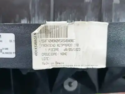 Автозапчасти б/у передняя панель за seat leon (5f1) 1.6 tdi ссылки oem iam 5f0805588e  