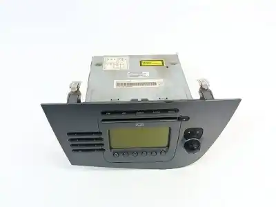 Peça sobressalente para automóvel em segunda mão sistema de áudio / rádio cd por seat leon (1p1) 2.0 tdi 16v referências oem iam 1p1035186b
