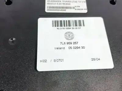 Автозапчасти б/у электронный модуль за volkswagen touareg (7la, 7l6, 7l7) 5.0 v10 tdi ссылки oem iam 7l6959257  