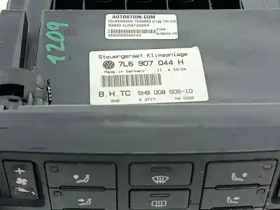 Автозапчастина б/у клімат-контроль для volkswagen touareg (7la, 7l6, 7l7) 5.0 v10 tdi посилання на oem iam 7l6907044  