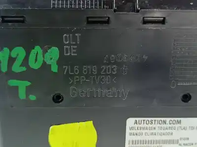 İkinci el araba yedek parçası iklim kontrolü için volkswagen touareg (7la, 7l6, 7l7) 5.0 v10 tdi oem iam referansları 7l6819203  