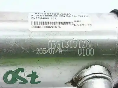 Автозапчасти б/у охладитель рог за audi a4 b7 (8ec) 2.0 tdi 16v ссылки oem iam 03g131512al