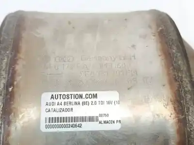 Автозапчасти б/у катализатор за audi a4 b7 (8ec) 2.0 tdi 16v ссылки oem iam 4f0178fa  