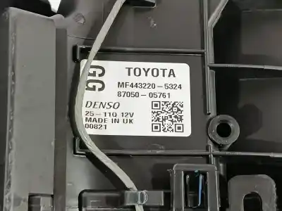 Peça sobressalente para automóvel em segunda mão aquecimento normal completo por toyota auris touring sports e18 hybrid active referências oem iam 8701005872